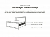 Основание под матрас Foundation Queen-size