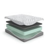 Матрас размера Euro 12 Inch Pocketed Hybrid QUEEN-size 153*203