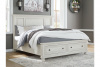 Кровать двуспальная с местом для хранения Robbinsdale King size, 193х203